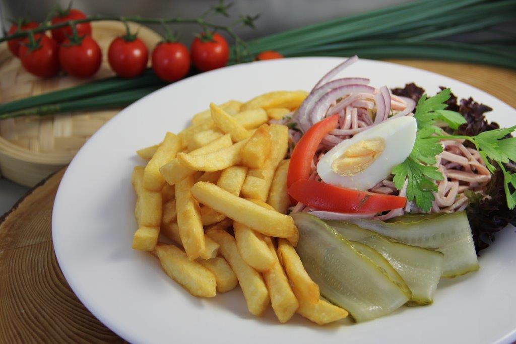Pikanter Wurstsalat